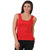 Friskers Red Cotton Tank top