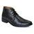 Red Chief Black Men High Ankle Derby Formal Leather Shoes (RC2381 001)