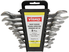 VISKO 701 Steel 8 Pcs Doe Spanner Set