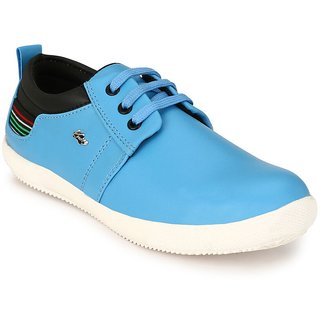Buy Knoos Sky Blue Men Sneakers Online @ ₹629 from ShopClues