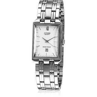 Buy Citizen Quartz White Square Men Watch BH0377-58A Online @ ₹3600 from  ShopClues