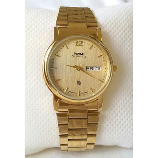 Hmt watch gold colour hot sale