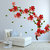 Destudio Red Water Colour Floral Wall Stickers (Wall Covering Area  115Cm X 95Cm)-12584