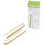 Pappco Greenware 6 Inch Bamboo Pliers / U Tongs (Pack Of 8)