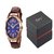 Gravity Turquoise Blue Copper Mens Analog Casual Watch 306