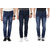 Stylox Pair of 3 Blue Denim Jeans