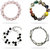 Beadworks Beaded Bracelet combo of 4 (COMBO-BR-21)