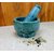 Green Mortar And Pestle Set, kharad, masher Spice Mixer For Kitchen 4 inches