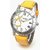 Rosra Analog Wrist Watch-Yellow