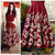Style Amaze Maroon Silk Embroidered Semi Stitched Gown
