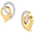 Mani Jewel 14Kt Gold & 0.14 cts Certified Diamond Earrings (Design 1)