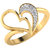 Mani Jewel 14Kt Gold & 0.11 cts Certified Diamond Rings (Design 3)
