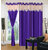 Home Sazz Set of 6 Long Door Eyelet Curtain