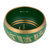 Rhythm Handicrafts green  with plain stick Bowl 261010