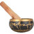 Rhythm Handicrafts dark brown with plain stick Bowl 261017