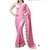 Nikha fashion Pink printed saree