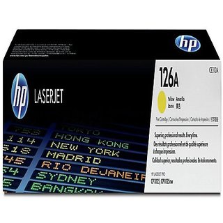 HP 126A Yellow LaserJet Toner Cartridge