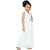 Meia for girls Net Fabric Self Design Gown