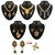 Kriaa Alloy Multicolor Set of 5 Jewellery Set With Free Earring  Ring - 1002043