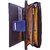 Arpera Blue Genuine Leather Ladies Wallet Clutch