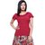 Majori Women's Cotton Maroon Top