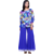 Majori Women's Poly Georgette Blue Top