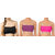 RR ACCESSORIES fashion Black  Neon Purple  Pink  Color Free Size  None Padded Tube Bra(PACK OF 3)