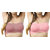 Dealseven fashion  Light Purple  Neon Pink  Color Free Size  None Padded Tube Combo Bra(Fit Bust Size Between 30 to 36(A  B))