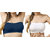 Dealseven fashion  Nevy Blue  White  Color Free Size  None Padded Tube Combo Bra(Fit Bust Size Between 30 to 36(A  B))