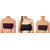 Dealseven fashion Purple  Black  Brown  Color Free Size  None Padded Tube 3 Set Of Bra(Fit Bust Size Between 30 to 36(A  B))