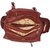 Varsha fashion Maroon Badge Handbag