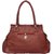 Varsha fashion Maroon Badge Handbag