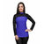VM Women Blue-Black Lace Top