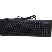 HP 539130 201 Wired USB Laptop Keyboard Black