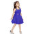 Midage Girls Blue Party Frock