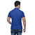 Surly Royal Blue Solid Polo T-Shirt with Embroidery