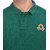 Surly Green Solid Polo T-Shirt with Embroidery