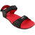 Action Campus Men's Black Red Synthetic Casual Sandals 6UK