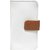 Jojo Flip Cover for Sony Xperia Z1s C6916         (White, Orange)