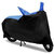 Ak Kart Black and Blue Two Wheeler Cover For Hero Passion Pro