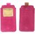 Jo Jo Pouch for Lenovo Golden Warrior A8         (Exotic Pink)