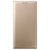 SpectraDeal Leather Flip Cover For LYF Water 7  - Golden
