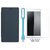  Flip Cover for x Canvas Juice 4 Q382 ith  D Light and Screenguard
