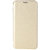Reliance Jio Lyf Water 10 flip cover synthetic leather Gold colour by vkr cases