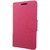Sony Xperia Xa Ultra Flip Cover Mercury Pink Colour By Vkr Cases