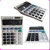 Table Size White Colour Electronic  Calculator
