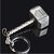 Evershine Thor Hammer Key Chain silver