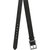 Comfort Zone Black Textured Men's Belt