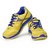 Nufeel Yellow Blue Trendy And Stylish Sports Shoes