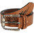 Comfort Zone Tan Textured Men's Belt